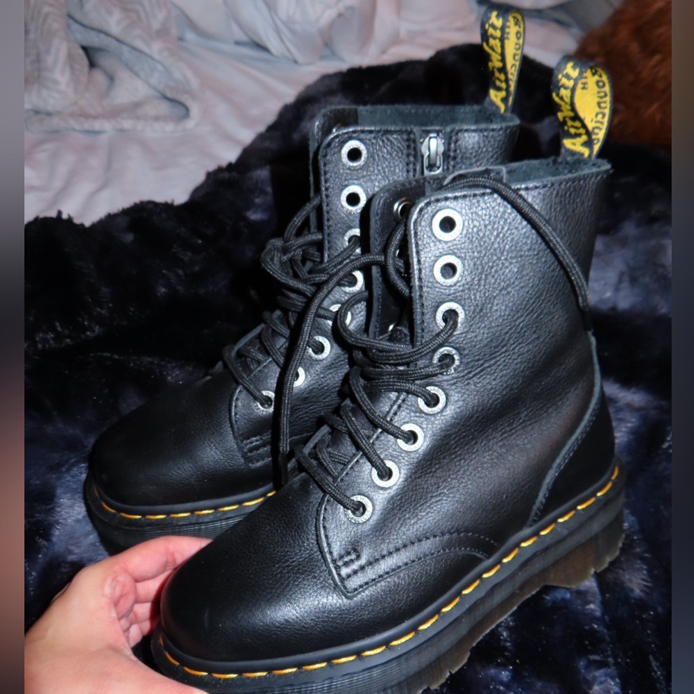 Dr. Martens Platform Combat Boots